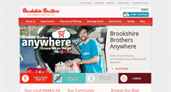 Desktop Screenshot of brookshirebrothers.com